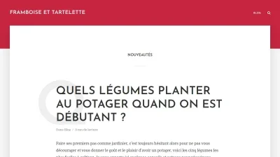Framboise & Tartelette